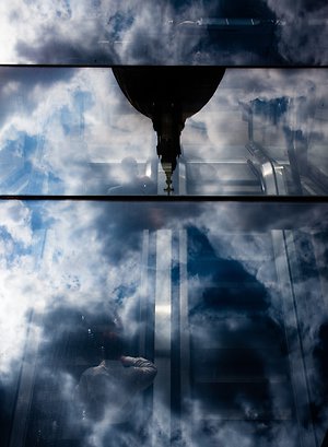 Home. St.Paul's reflected